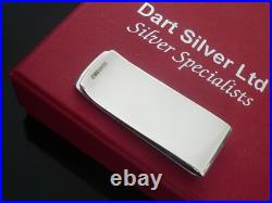 Sterling Silver American Dollar Money Clip, New in Box, Scottish Hallmarked Gift