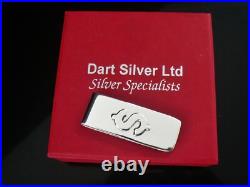 Sterling Silver American Dollar Money Clip, New in Box, Scottish Hallmarked Gift