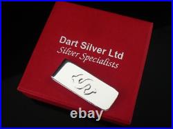 Sterling Silver American Dollar Money Clip, New in Box, Scottish Hallmarked Gift
