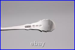 Sterling Silver Caddy Spoon Scottish Thistle Design Birmingham 1973