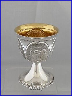 Sterling Silver GOBLET WINE CUP 2015 London RICHARD JARVIS Scottish WHISKEY