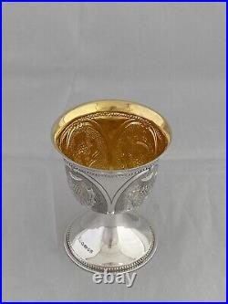 Sterling Silver GOBLET WINE CUP 2015 London RICHARD JARVIS Scottish WHISKEY