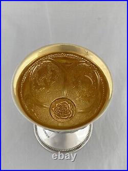 Sterling Silver GOBLET WINE CUP 2015 London RICHARD JARVIS Scottish WHISKEY