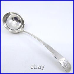 Sterling Silver Gravy Ladle Antique IRISH SCOTTISH PROVINCIAL CHANNEL ISLAND IRB