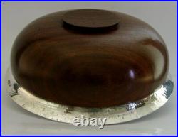 Sterling Silver Mazer Bowl Shell Oil Modernist C F Coyler 1987 Scottish Dorset