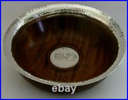 Sterling Silver Mazer Bowl Shell Oil Modernist C F Coyler 1987 Scottish Dorset