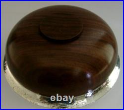 Sterling Silver Mazer Bowl Shell Oil Modernist C F Coyler 1987 Scottish Dorset