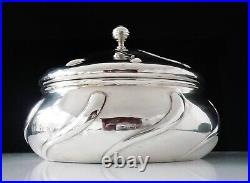 Sterling Silver Powder Bowl, Scottish Antique Edinburgh 1767, Patrick Robertson