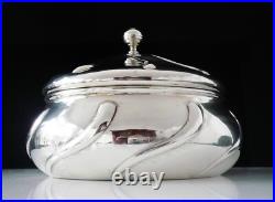 Sterling Silver Powder Bowl, Scottish Antique Edinburgh 1767, Patrick Robertson
