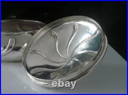 Sterling Silver Powder Bowl, Scottish Antique Edinburgh 1767, Patrick Robertson