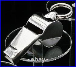 Sterling Silver Referee Whistle, Scottish Hallmarked, Dog Training