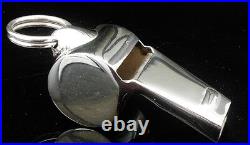 Sterling Silver Referee Whistle, Scottish Hallmarked, Dog Training