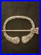 Sterling Silver Scottish Celtic Penannular Brooch Pin Antique Fibulae Hallmarks