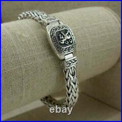 Sterling Silver Scottish Lion Rampant Weave Bracelet by Keith Jack Celtic Clasp