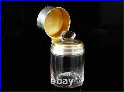 Sterling Silver Scottish Thistle Enamel Scent Bottle, Lawrence Emanuel 1917