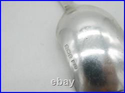Sterling Silver Scottish Thistle Form Inverness Souvenir Tea Caddy Spoon Antique