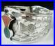 Sterling Silver Scottish Thistle Silver Napkin Ring Agate, W Johnson & Sons 1932
