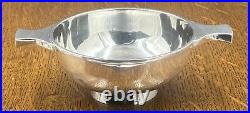 Sterling silver Scottish Quaich drinking toasting cup Glasgow 1939