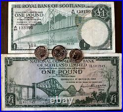 Sterling silver new Scottish bridge bank note money tube pendant