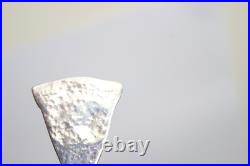 Sterling solid silver Scottish Provincial caddy spoon C. A / G. A celtic IONA