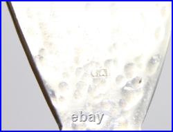 Sterling solid silver Scottish Provincial caddy spoon C. A / G. A celtic IONA