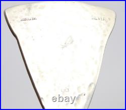 Sterling solid silver Scottish Provincial caddy spoon C. A / G. A celtic IONA