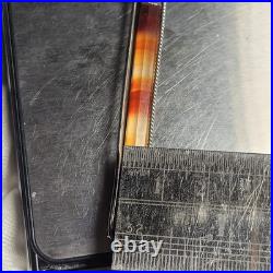 Stunning Antique Victorian Scottish Sterling Silver Agate Bar Brooch Pin