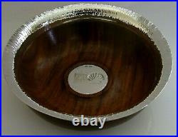 Stunning Sterling Silver Mazer Bowl Shell Oil Modernist C F Coyler 1987 Scottish