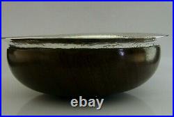 Stunning Sterling Silver Mazer Bowl Shell Oil Modernist C F Coyler 1987 Scottish