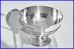 Superb Scottish Solid Sterling Silver Christening / Wine / Punch Cup 1915 165g