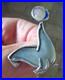 Unusual Scottish Sterling Silver & Enamel SEALION Brooch C. 1980s Norman Grant
