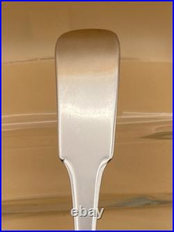 VERY RARE ELGIN JOSEPH POZZI SCOTTISH PROVINCIAL SOLID SILVER BASTING SPOON, 97g