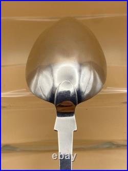 VERY RARE ELGIN JOSEPH POZZI SCOTTISH PROVINCIAL SOLID SILVER BASTING SPOON, 97g