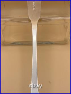 VERY RARE ELGIN JOSEPH POZZI SCOTTISH PROVINCIAL SOLID SILVER BASTING SPOON, 97g