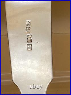 VERY RARE ELGIN JOSEPH POZZI SCOTTISH PROVINCIAL SOLID SILVER BASTING SPOON, 97g