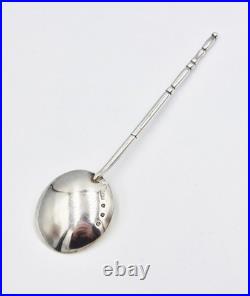 VICTORIAN SCOTTISH STERLING SILVER REPLICA SPOON Edinburgh 1895
