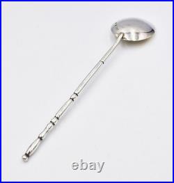 VICTORIAN SCOTTISH STERLING SILVER REPLICA SPOON Edinburgh 1895