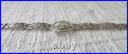 VINTAGE SCOTTISH SHETLAND SILVER GALLEON DESIGN BRACELET, EDIN 1963, 7 in 16.3gs