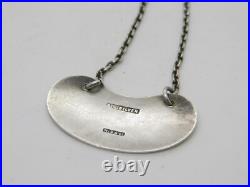 Victorian Scottish Provincial Sterling Silver Whisky Decanter Label Aberdeen