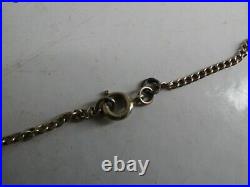 Vintage Caithness Scottish Millefiori Glass Pendant Sterling Silver Necklace-B13