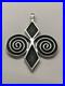 Vintage Ola Gorie Large Scottish Silver Pendant Skara Brae Omg Celtic