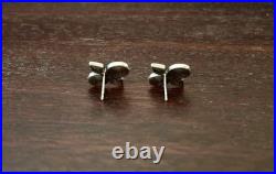 Vintage Ola Gorie OMG Skara Brae Scottish Sterling Silver Stud Earrings 925
