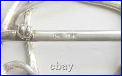 Vintage Ola Gorie Orkney Scottish Sterling Silver Scarf Brooch Boxed Hallmarked