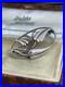 Vintage Ola Gorie Sterling Silver Brooch 925 Abstract Rennie Mackintosh Scottish