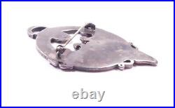 Vintage Ola M Gorie Brooch Sterling Silver Scottish 1976 Hallmark Orkney