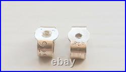 Vintage Pat Cheney 925 Scottish Sterling Silver And Enamel Drop/Dangle Earrings