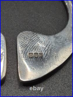 Vintage Robert Allison Sterling Silver Scottish Pennanular Kilt Brooch 19.2g