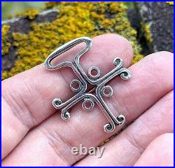 Vintage Scottish Silver Ola Gorie Brooch, Signed