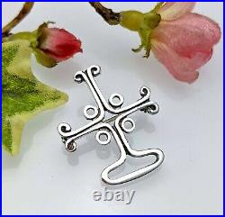 Vintage Scottish Silver Ola Gorie Brooch, Signed