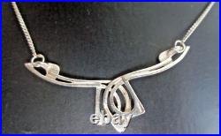 Vintage Scottish Sterling Silver Pendant Ola Gorie Orkney